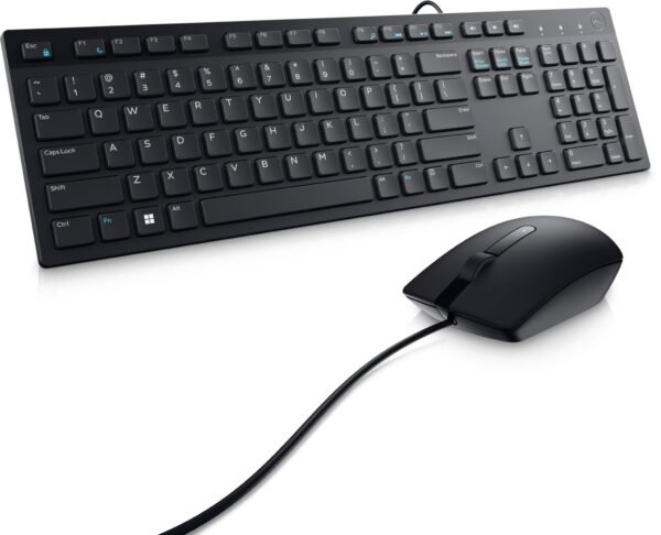 Dell – Combo Teclado y Mouse, Español – Wired – KM300C