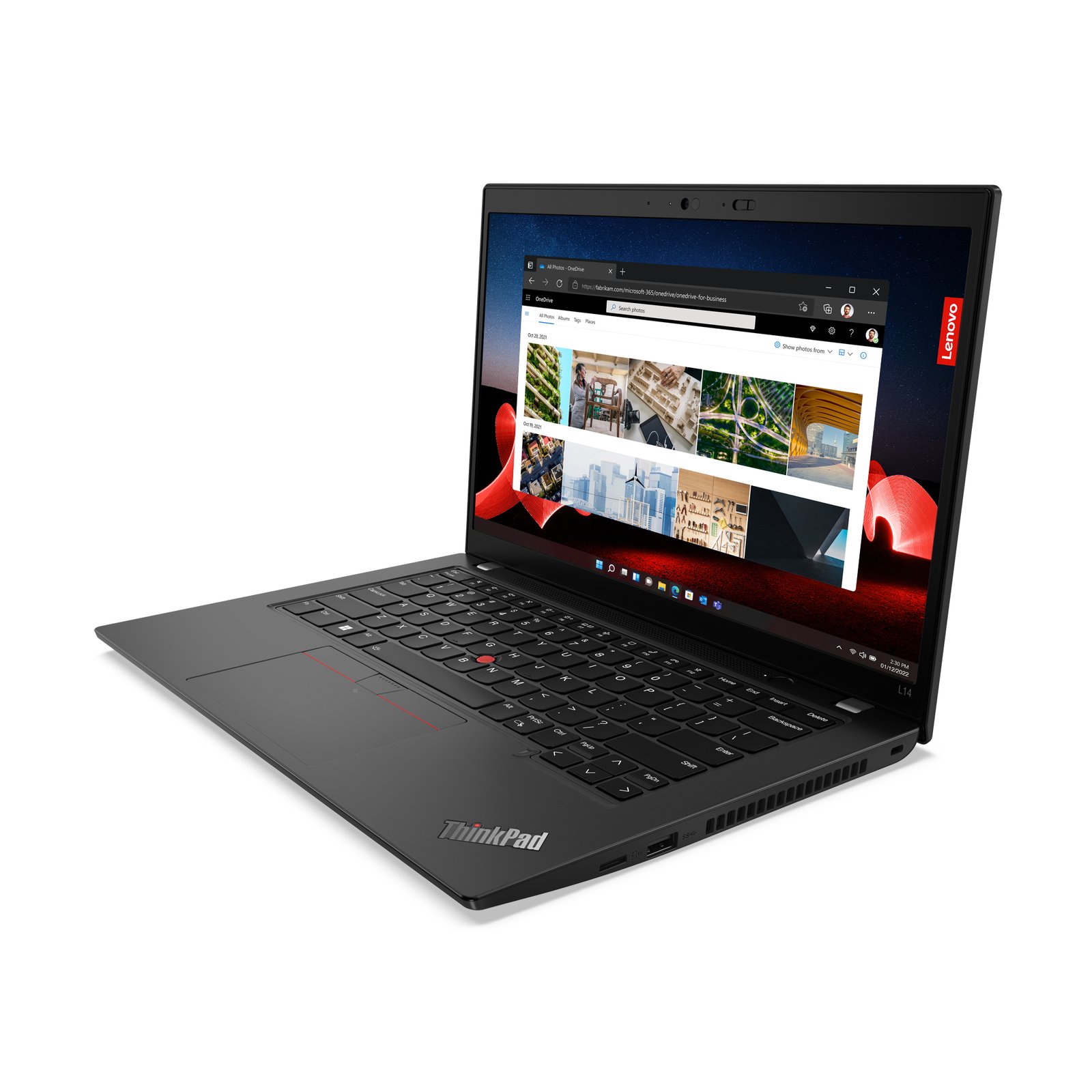 Notebook Lenovo ThinkPad T14s Gen 4, Intel Core i7-1355U, 14″ WUXGA, RAM 32GB, SSD 1TB, W11Pro