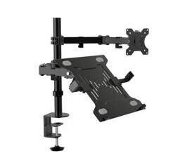 Soporte Klip Xtreme para Pantalla y Portátil, Hasta 32“/15.6“, Aluminio